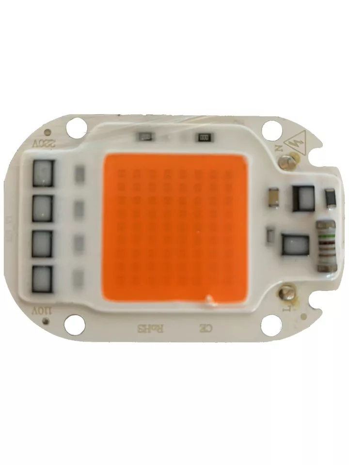 Full Spectrum LED COB 50w 110v DIY Grow light greenhouse hydroponic plant lamp  - Image 1 of 4