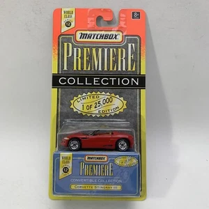 Matchbox Premiere Corvette Stingray III Rojo 1 de 25.000 (1651) - Imagen 1 de 10