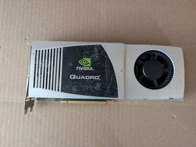 NVIDIA HP QUADRO FX 4800 DESKTOP VIDEO CARD 1.5GB GDDR3 PCIE 2.0 X1 DVI X2 DP - Image 1 of 4