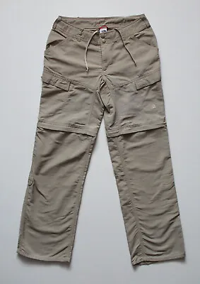 Women's The North Face Paramount Peak Pants Convertible Beige (size 8) • 20€