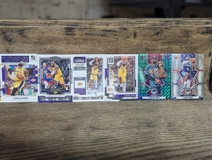 2022-24 Panini Contenders LeBron James 11 Card Lot with Mosaic And Optic!  - Picture 1 of 7