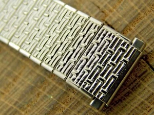 Vintage NOS Stainless Steel Expansion Watch Band Ladies 11mm-14mm Speidel Unused - Picture 1 of 4