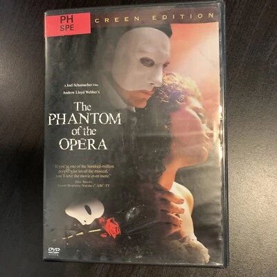 The Phantom of the Opera (DVD, 2004) Gerard Butler, Minnie Driver, Emmy Rossum. - Image 1 of 3