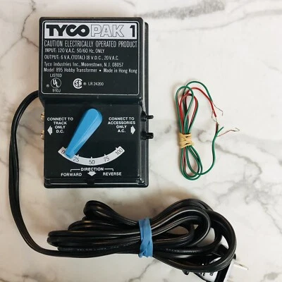 Tyco Pak 1 Model 895 HO Scale Electric Train Hobby Transformer 120V - Image 1 of 4