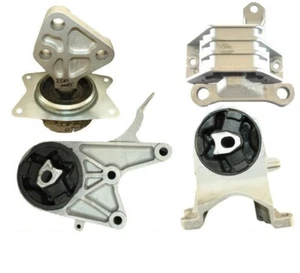 Transmission Engine Motor Mount Set 4 Fits 09-12 Chevy Malibu 2.4L 6 Speed Auto - Bild 1 von 7