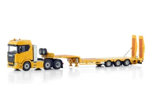 Scania R Normal CR20N 6x2 Twin Steer Semi Low Loader With Ramps 3 axle 1:50 - Bild 1 von 4