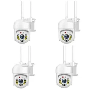 4-Pack Wireless WiFi Security Camera System Smart Outdoor Night Vision 1080P - Picture 1 of 8