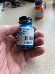 PINTURA MODELO FLOQUIL POLLY ESCALA FERROCARRIL COLORES 1 OZ Amtrak Azul F414399 - Imagen 1 de 3