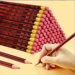 HB Pencils with Rubber Eraser School Office Drawing Art Work Writing 20-200 NEW - Picture 1 of 5
