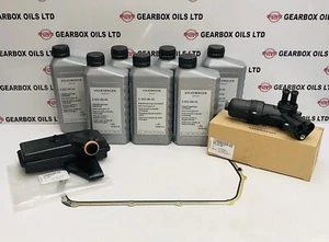 GENUINE VW AUDI 0B5 DSG 7 SPEED AUTOMATIC TRANSMISSION FILTERS & 7L OIL KIT OEM - Picture 1 of 17