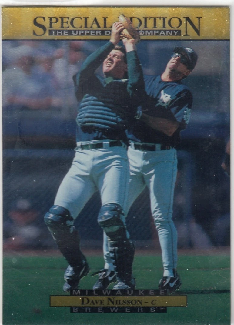 DAVE NILSSON UPPER DECK UD SPECIAL EDITION GOLD FOIL BREWERS #234 1995 95