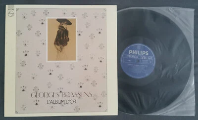 👀 RARE LP BRASSENS L’ALBUM D’OR PHILIPS FCPA 5202 JAPON JAPAN JAPONAIS  👀 - Photo 1/4