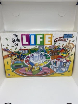 The Game Of Life Board Game "The Simpsons Edition" 2004  New  - Image 1 of 4