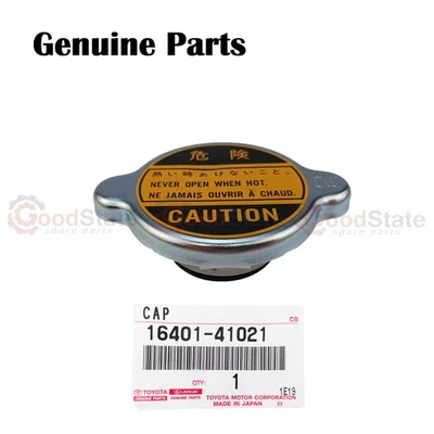 Genuine LandCruiser 70 60 45 40 55 47 Series 2B 2F 3B B H 2H 22R 2L Radiator Cap - Image 1 of 2