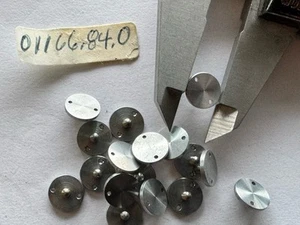 One Rollei Camera Body Chrome Retaining Screws Original New Old Stock 0116.84.0 - Picture 1 of 4
