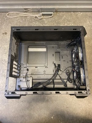 Cooler Master Micro Atx Mini Itx PC Case Qube 500 black window Enermax Fans - Image 1 of 4