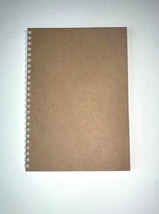 WIRO BINDING NOTEBOOK LINED A5 PLAIN OR RULED  PORTRAIT AND LANDSCAPE - Picture 1 of 11