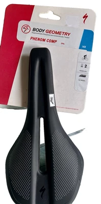Specialized Phenom Comp Saddle - Black - 143mm , 254G (27217-2303) Ships Fast - Image 1 of 3