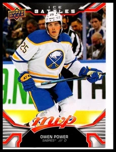 2022-23 Upper Deck MVP #243 Owen Power Ice Battles - Imagen 1 de 2