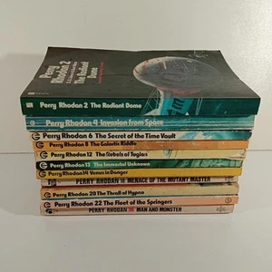 Perry Rhodan Vintage Sci-Fi Paperback Bundle Lot x 11 Novels - Futura Orbit - Picture 1 of 24
