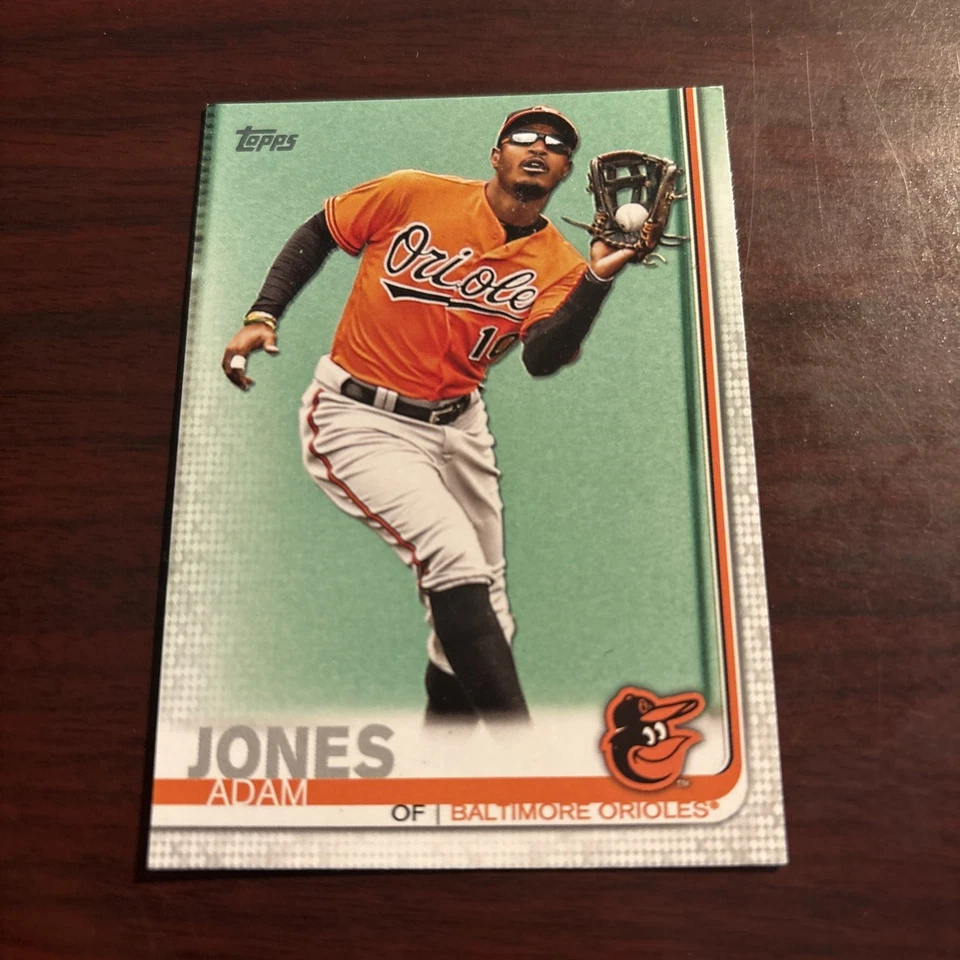 2019 Topps - Adam Jones #8 Baltimore Orioles - Image 1 of 1