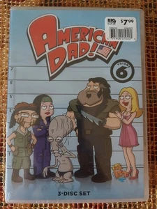 American Dad Volume 6 (DVD, 2011) 3-Disc Set NEW, Sealed - Bild 1 von 3