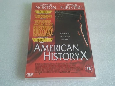 American History X DVD - New & Sealed UK Release Edward Norton Furlong Fil - Image 1 of 2