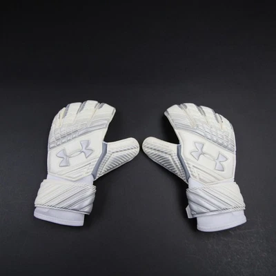 Guantes Under Armour - Portero Unisex Blanco/Plateado Nuevos con Etiquetas Foto 1 de 4