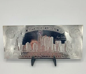 National Collectors Mint Silver Leaf 9/11 Commemorative Coin Certificate .999 - Bild 1 von 2