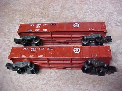 Vintage American Flyer Pennsylvania 805 & 24110 Gondolas LOT ( H ) - Image 1 of 4