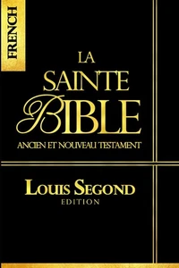 ✨La Sainte Bible Louis Segond French Edition Old and New Testament - Foto 1 di 1
