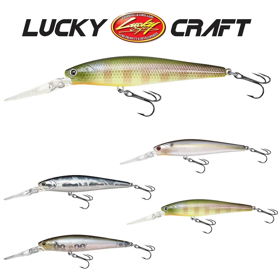 LUCKY CRAFT Staysee 90SP V2 | 9cm - 12,5g | Suspending 3m - Zander Hecht Wobbler - Bild 1 von 1