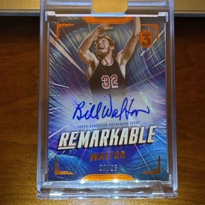 Bill Walton - HOF - Trail Blazers - Topps 3 #RM-BW Re-Markable Signatures 07/25 - Picture 1 of 5