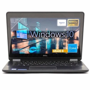 Dell E7270 Laptop 12.5" I5 Windows 10 8GB 240GB Touchscreen Refurbished - Picture 1 of 5