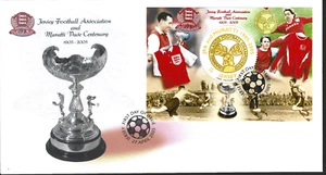 2005 Jersey Football (2nd series) Centenary of Jersey FA First Day Cover - Picture 1 of 1