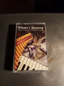 Winter’s Journey Pan Flutist Brad White Pianist Pierre Grill Christmas Cassette - Picture 1 of 2