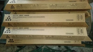 Brand New Ricoh Aficio MP C3001 C3501 Toner Set Of 4 (B,C,M,Y) - Picture 1 of 7