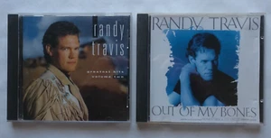 Randy Travis Greatest Hits Vol. 2 and Out of My Bones CD Single - Imagen 1 de 2