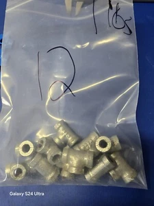 Ward 3/8 Zoll FNPT Klasse 150 verzinktes T-Stück für Rohre # Menge 12 Stück - Bild 1 von 5