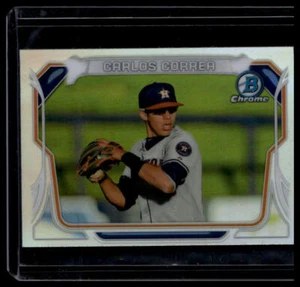 2014 Bowman Chrome #MC-CC Carlos Correa Mini - Picture 1 of 2