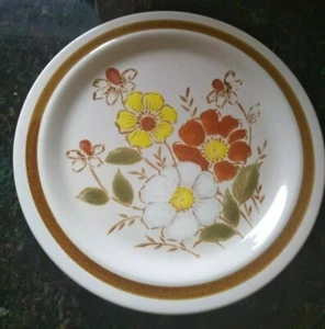 Vintage 70er Daniele' Collection TRAILSIDE Steingut Speiseteller - Bild 1 von 2