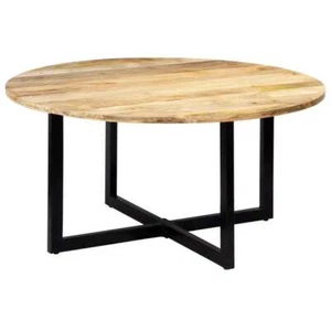 Dining Table 150x73 cm Solid Mango Wood - Picture 1 of 11