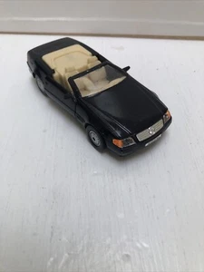 MAISTO MERCEDES-BENZ MERCEDES BENZ 500SL 500 SL SCHWARZ TOP ZUSTAND - Bild 1 von 6