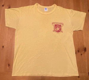 Genuine Vintage USMC Staff NCO Academy T-Shirt Size Large - Picture 1 of 13