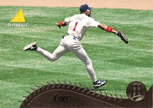 Alex Cole 1995 Pinnacle #190 Minnesota Twins
