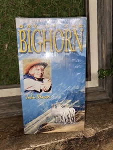 Day Of The Bighorn VHS Tape, John Denver + Tommy Tompkins Rare OOP HTF Cult - Picture 1 of 8