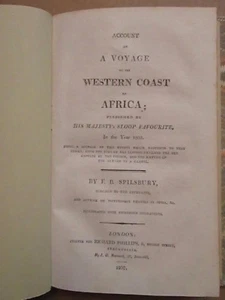 SPILSBURY : VOYAGE TO THE WESTERN COAST OF AFRICA / SHEERAZ / POLAND, 1807. - Picture 1 of 12