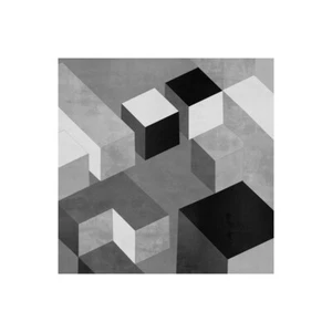 Leinwanddruck auf Papier Poster oder Gemälde Simmons Todd Cubic in Grey II - Bild 1 von 2
