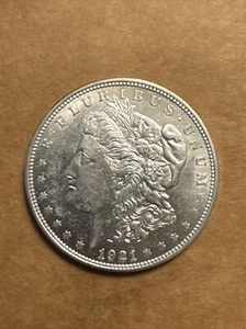1921 D Morgan Silver Dollar AL2 - Picture 1 of 2