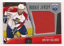 Dmitry Kulikov 09-10 Upper Deck Be A Player Rookie Game Jersey /250